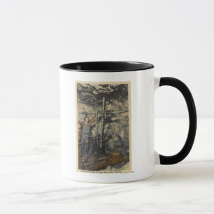 Caneca Montículo, Montana - perfuração subterrânea no
