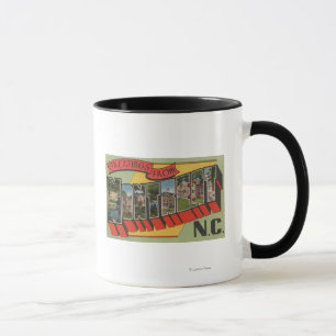 Caneca Montrata, Carolina do Norte - Cenas em Larga Letra