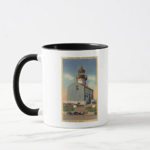 Caneca Monumento nacional de Cabrillo, farol do Point