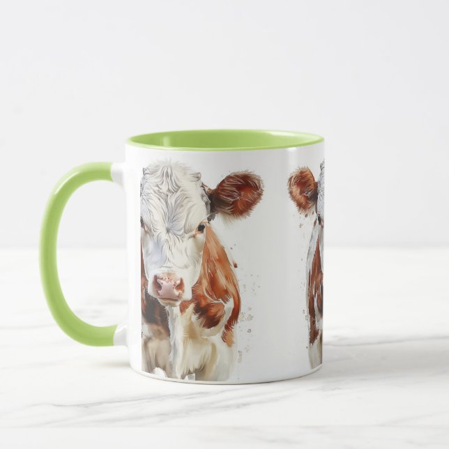 Caneca 🐄 ☕️ Moo-ning Brew (Esquerda)