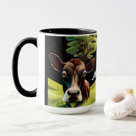 Caneca Moo-ning para uma Massagem