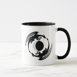 Caneca Moon Dragon Fantasy Design