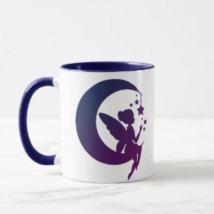 Caneca Moon E Estrelas De Cultivo Roxo