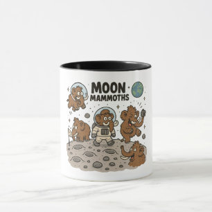 Caneca MOON MAMMOTHS é engraçado