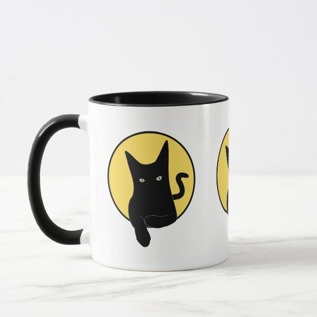 Caneca Moonlit Trio – Black Cat (Esquerda)