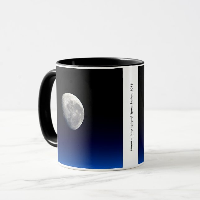 Caneca Moonset, Estação Espacial Internacional, 2016 (Frente Esquerda)