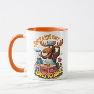 Caneca Moose Chef Cozinhar uma tempestade