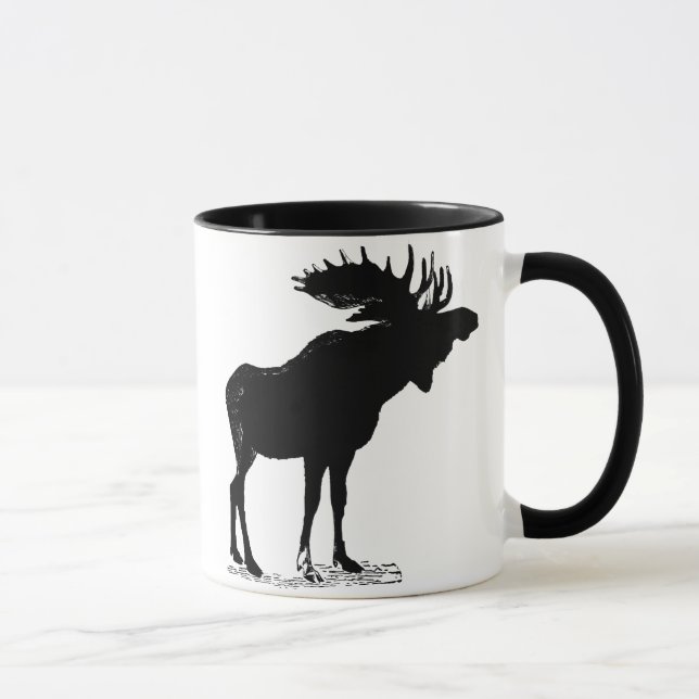 Caneca Moose Silhouette (Direita)