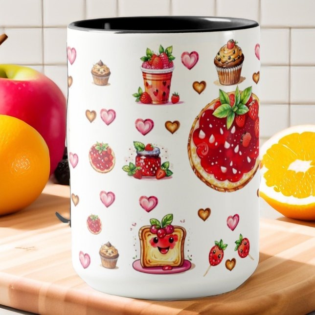 Caneca Morango 💗 🍓 🥨 (Criador carregado)