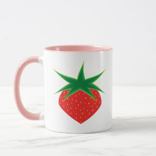 Caneca Morango Rosa