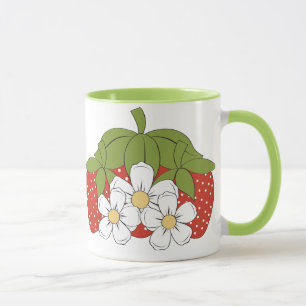 Caneca Morangos 3 Mug