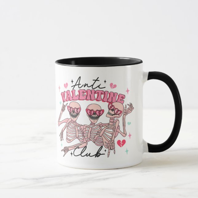 Caneca Morbid Anti Valentine Day Club (Direita)