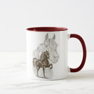 Caneca Morgan Horse Art