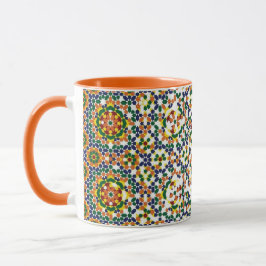 Caneca Moroccan Geometric Pattern
