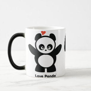 Caneca Morphing de Panda® do amor