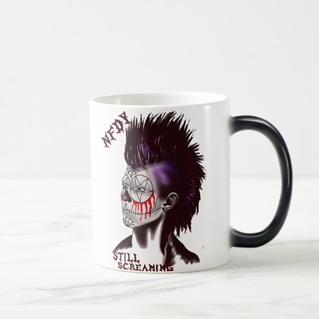 Caneca Morphing do logotipo do Mohawk de NFDY! (Direita)