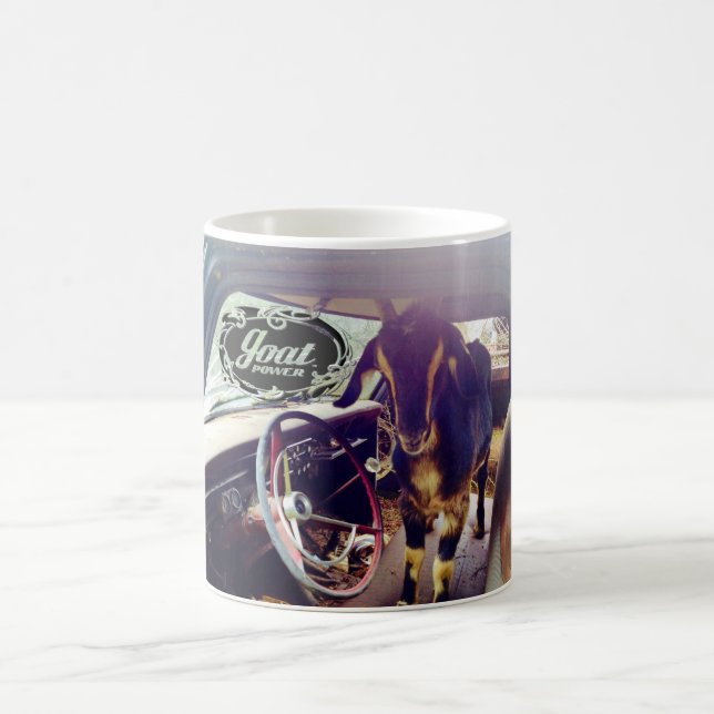 Caneca Morphing do poder da cabra (Centro)