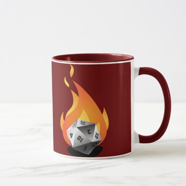 Caneca Morra em um fogo (D.I.A.F) (Direita)