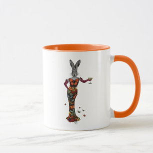 Caneca Mortalha-borboleta-coelho Vestido 2