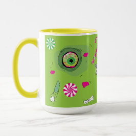 Caneca Morte Doce, Doce E Docinho, Engraçado E Escuro!