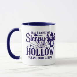 Caneca Morto e Café da Manhã Sleepy Hollow Halloween