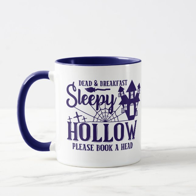 Caneca Morto e Café da Manhã Sleepy Hollow Halloween (Esquerda)
