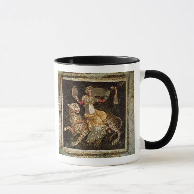 Caneca Mosaico de Dionysus que monta um ANÚNCIO do (Direita)