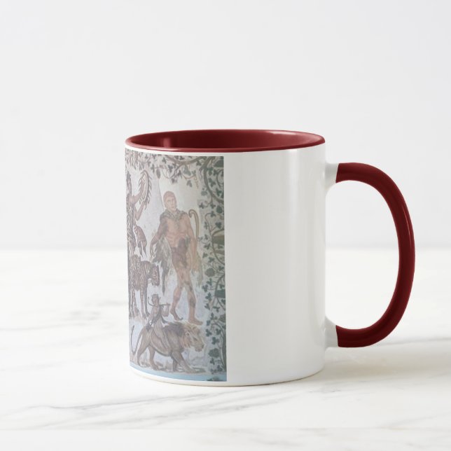 Caneca Mosaicos romanos antigos (Direita)