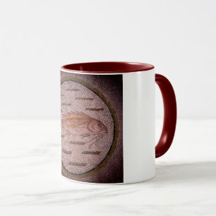Caneca Mosaicos Romanos Vintage A Fish Mug