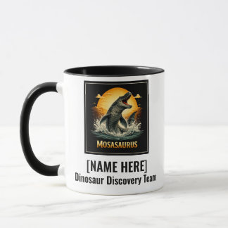 Caneca Mosasaurus Dinossauro Pré-histórico Lua