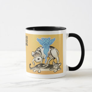Caneca Mose Goes Walkies "Lucy" 9 Lives Mug