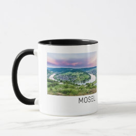 Caneca Moselle Loop Sunset Kroev Panorama Alemanha