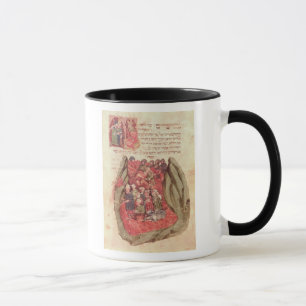 Caneca Moses conduz as crianças de Israel