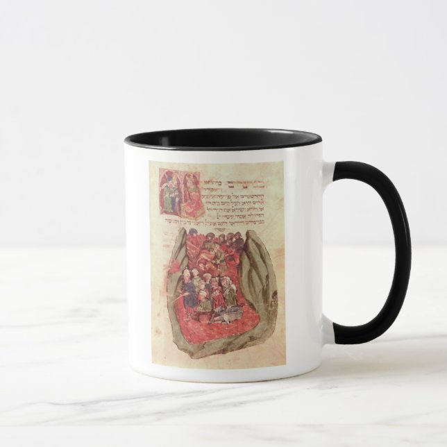 Caneca Moses conduz as crianças de Israel (Direita)