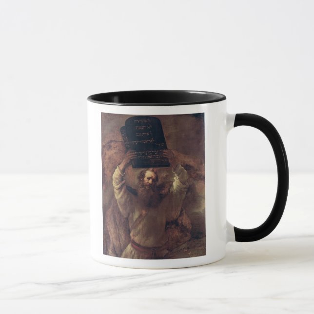 Caneca Moses que despedaça as tabuletas da lei, 1659 (Direita)