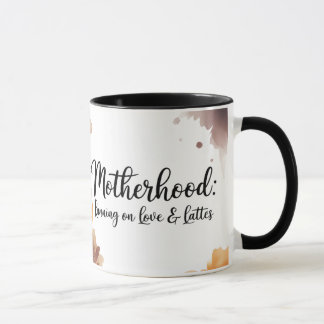 Caneca Motherhood Love & Lattes Coffee Mug