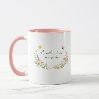 Caneca Mothers Day Elegant Flower 