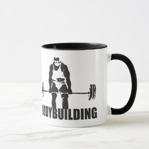 Caneca Motivação da malhação e do Bodybuilding