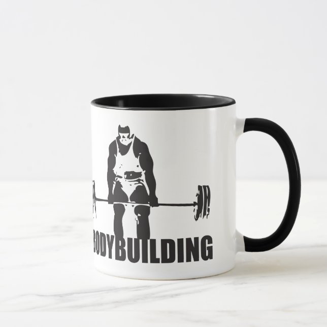 Caneca Motivação da malhação e do Bodybuilding (Direita)