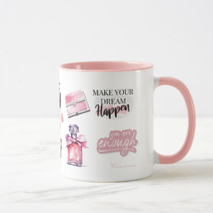 Caneca Motivação feminina das mulheres empresárias