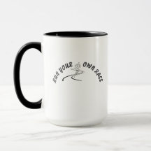 Caneca Motivacional Corra Sua Própria Corrida | In