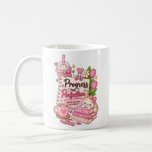 Caneca Motivacional Fofa de Café