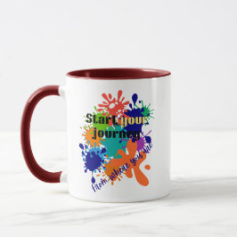 Caneca Motivacional Inicie Sua Jornada | Black Fri