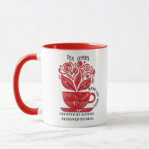 Caneca Motivacional para Amantes de Chá