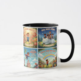 Caneca Motivational Quotes for Children's Rooms & Classro