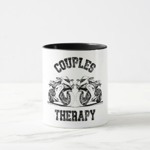 Caneca Motocicleta para Terapia de Casais