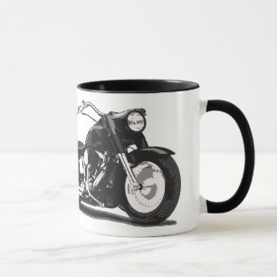 Caneca Motocicleta preta