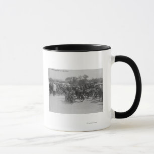Caneca Motocicletas requisitadas, fotografia de Paris