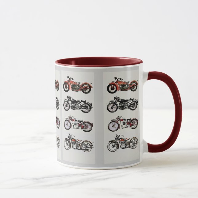 CANECA MOTOCICLOS DE VINTAGEM (Direita)
