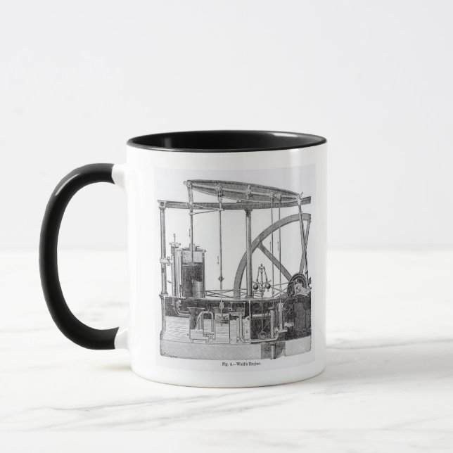 Caneca Motor de vapor (Esquerda)